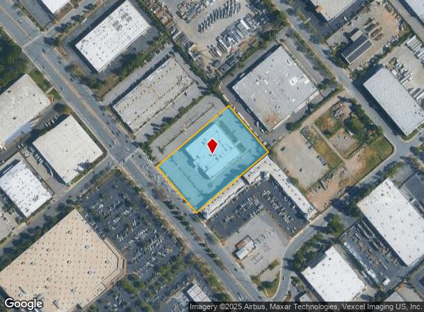  2222 Senter Rd, San Jose, CA Parcel Map