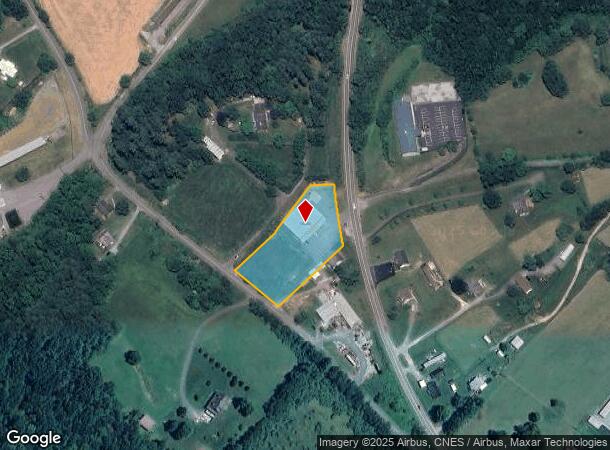  555 Fort Chiswell Rd, Max Meadows, VA Parcel Map