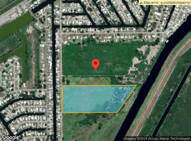  1493 Hunter Rd, Okeechobee, FL Parcel Map