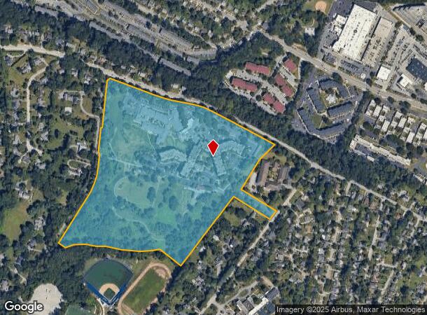  1055 W Joppa Rd, Towson, MD Parcel Map