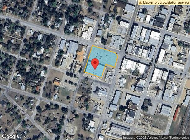  304 W Grand Ave, Yoakum, TX Parcel Map