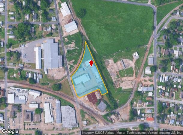  122 N Pierce St, Lafayette, LA Parcel Map