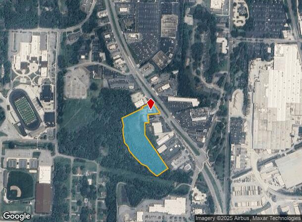 893 S Park St, Carrollton, GA Parcel Map