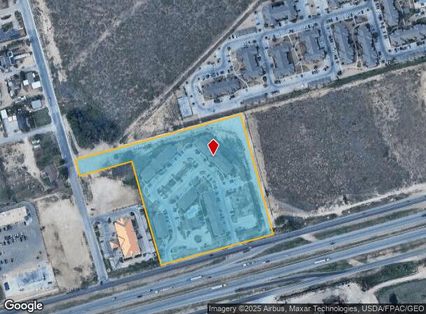  611 E Interstate 20, Midland, TX Parcel Map