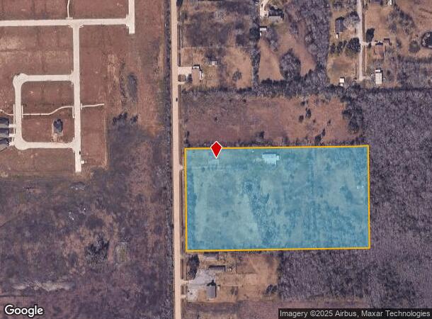  1115 Delaney St, La Marque, TX Parcel Map