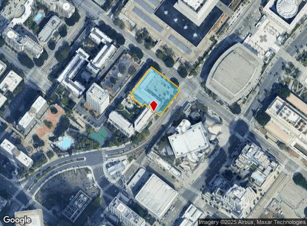 121 S Hope St, Los Angeles, CA Parcel Map