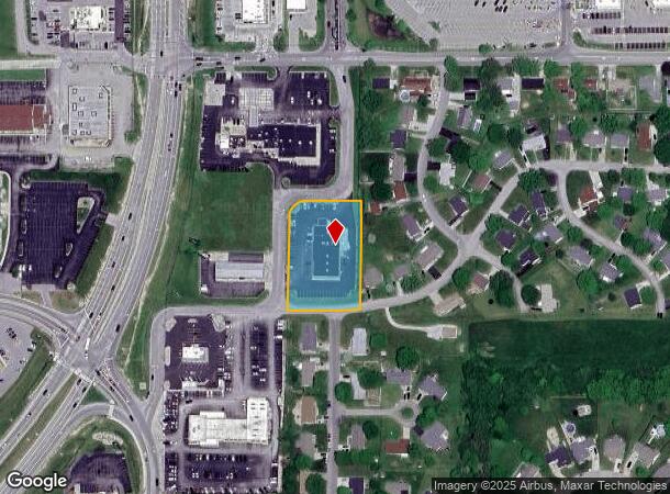 2124 N Middle Dr, Greensburg, IN Parcel Map
