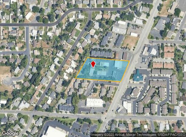  2110 S Orchard Dr, Bountiful, UT Parcel Map