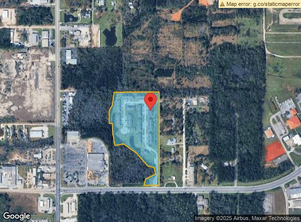  7642 Zeigler Blvd, Mobile, AL Parcel Map