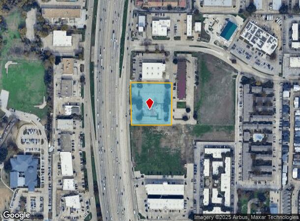  1700 N Central Expy, Plano, TX Parcel Map