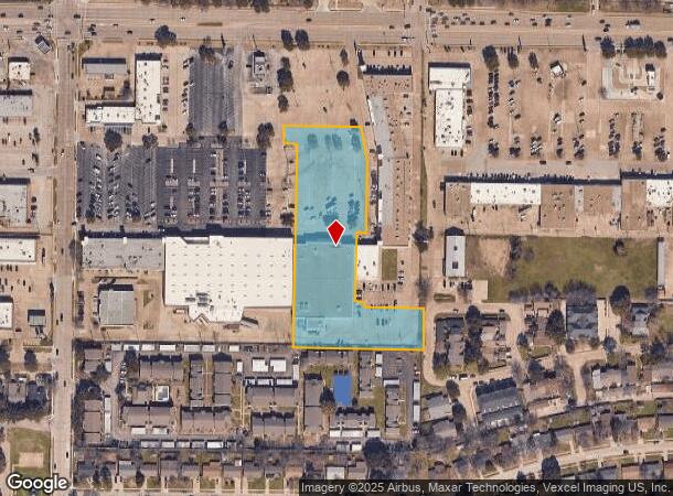 1280 W Main St, Lewisville, TX Parcel Map