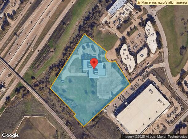  1630 Corporate Ct, Irving, TX Parcel Map