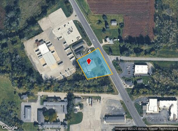11820 Dixie Hwy, Birch Run, MI Parcel Map