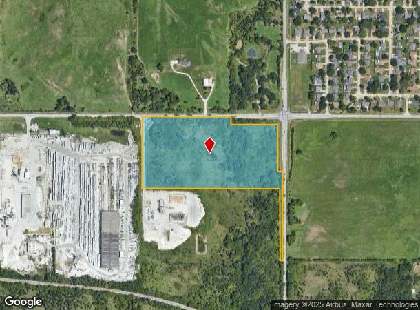 E Houston St S, Broken Arrow, OK Parcel Map