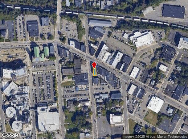 258 Main St, Johnson City, NY Parcel Map