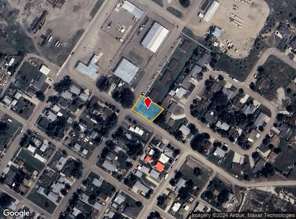  702 N Nowlan Ave, Glendive, MT Parcel Map