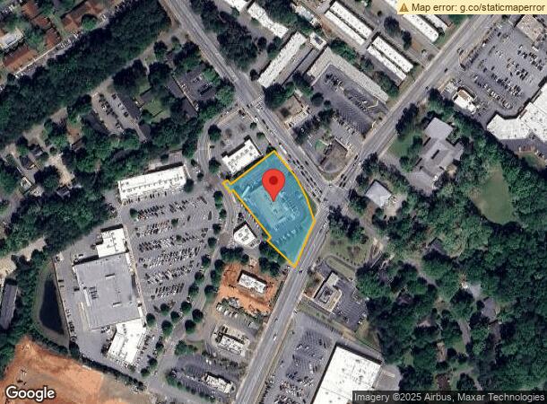  1850 Barnett Shoals Rd, Athens, GA Parcel Map