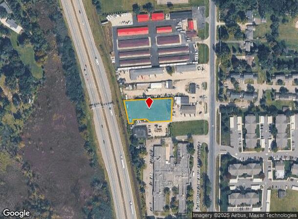 Main St, Whitmore Lake, MI Parcel Map