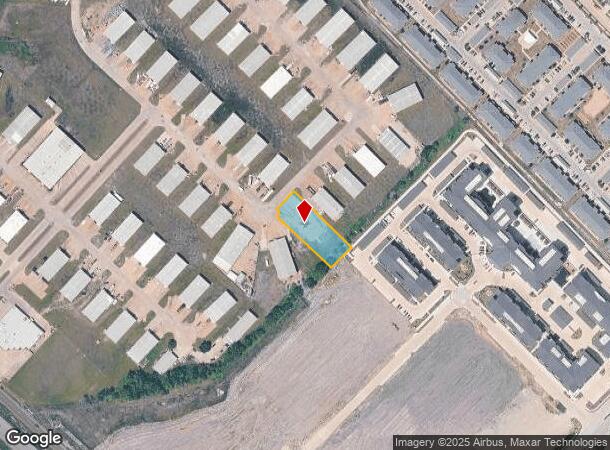 114 Industrial Dr, Forney, TX Parcel Map