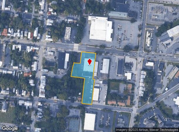  254 E High St, Carlisle, PA Parcel Map