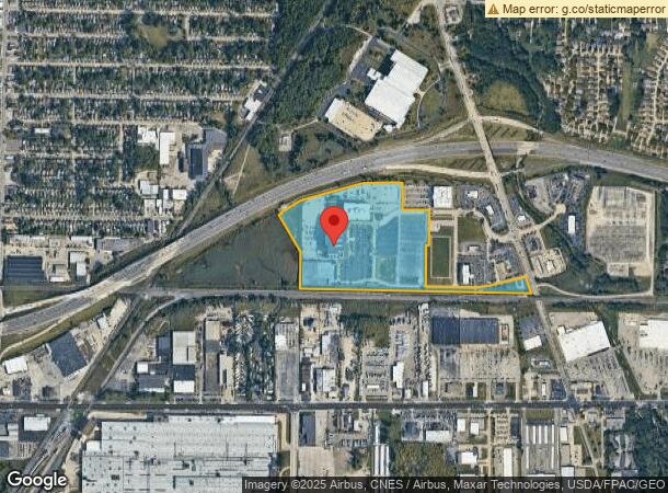  4900 Tiedeman Rd, Cleveland, OH Parcel Map