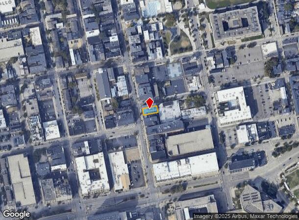  1148 Main St, Cincinnati, OH Parcel Map