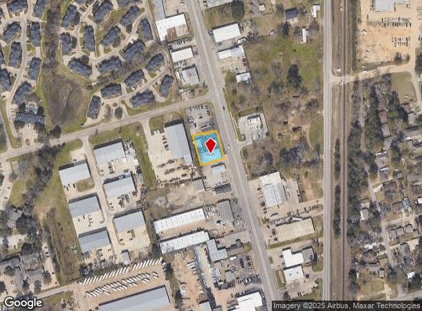  813 S Frazier St, Conroe, TX Parcel Map