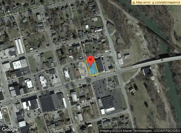  125 Jefferson St, Greenfield, OH Parcel Map