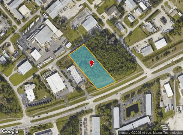 E Intl Speedway Blvd, Deland, FL Parcel Map