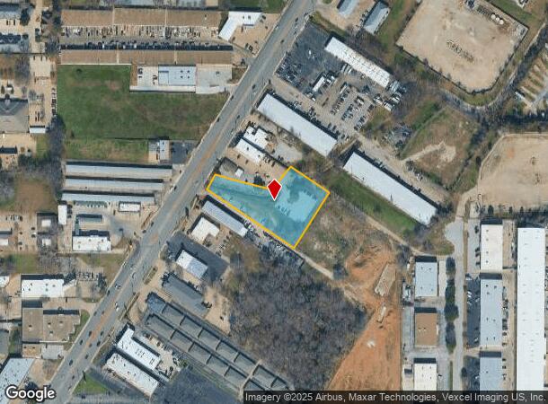 3005 S Cooper St, Arlington, TX Parcel Map