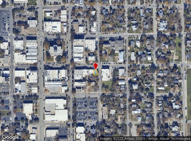 124 E 8Th St, Georgetown, TX Parcel Map