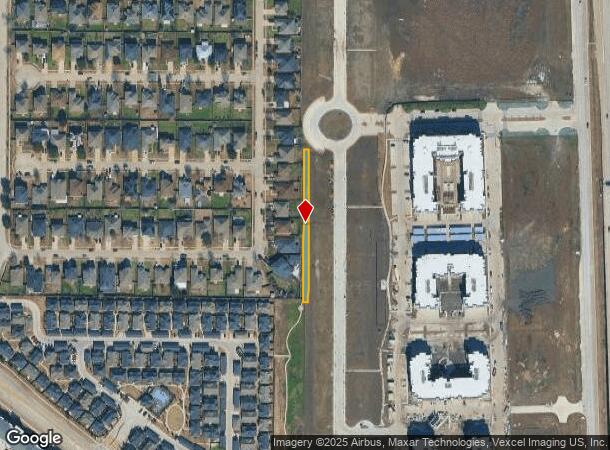 3711 S Highway 161 Rd, Grand Prairie, TX Parcel Map