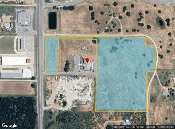97 Hitchin Post, Fredericksburg, TX Parcel Map