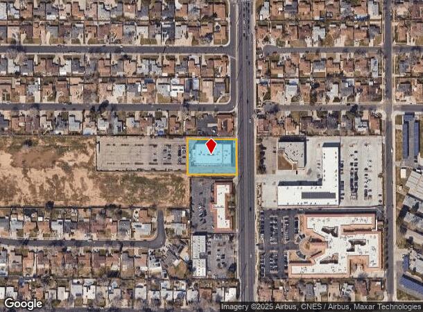 43845 10Th St W, Lancaster, CA Parcel Map