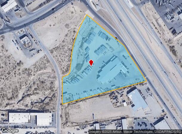  11630 Gateway Blvd E, El Paso, TX Parcel Map