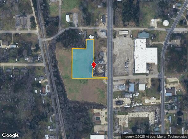 1503 N Washington Ave, Livingston, TX Parcel Map