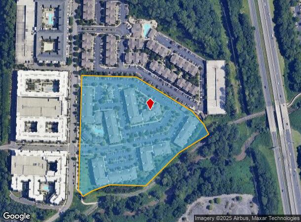  3024 Hidden Forest Ct, Marietta, GA Parcel Map