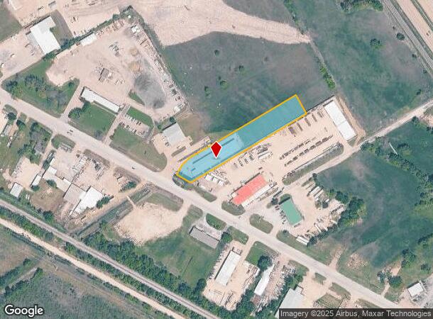 2300 S Kaufman St, Ennis, TX Parcel Map