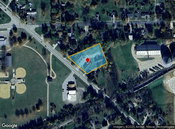 123 N Walworth St, Darien, WI Parcel Map