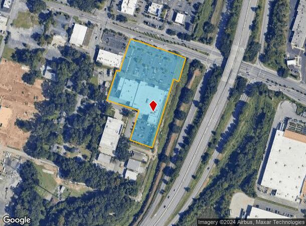  1815 E Victory Dr, Savannah, GA Parcel Map