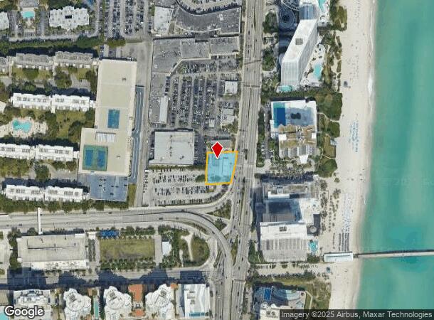 16800 Collins Ave, Sunny Isles Beach, FL Parcel Map