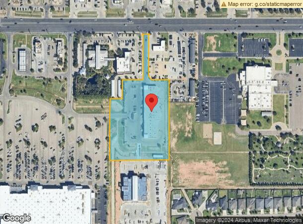  6301 82Nd St, Lubbock, TX Parcel Map