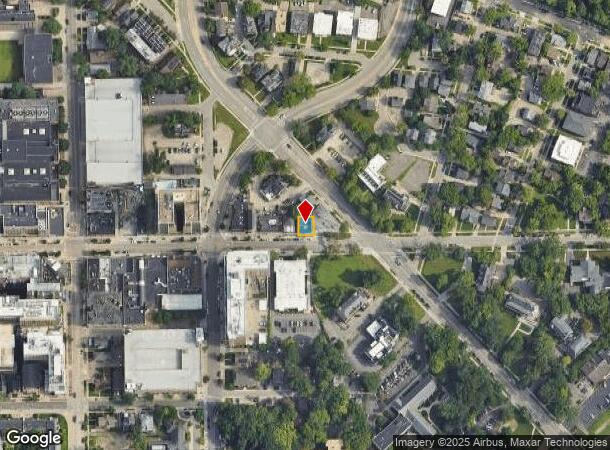 1329 S University Ave, Ann Arbor, MI Parcel Map