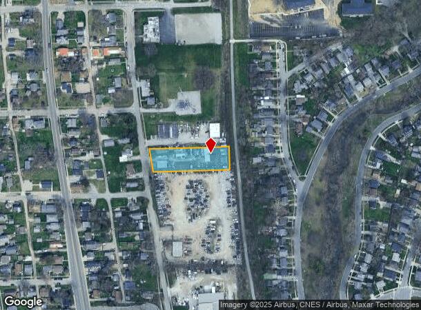  2520 Cass St, Fort Wayne, IN Parcel Map