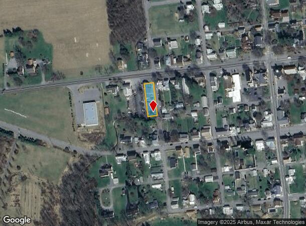 211 Walnut St, New Berlin, PA Parcel Map