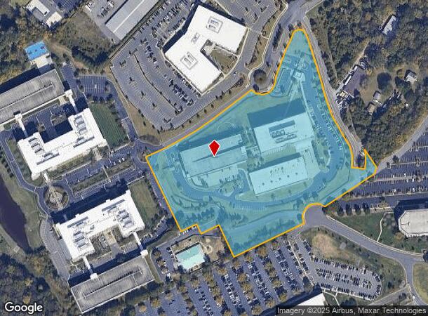  7915 Microsoft Way, Charlotte, NC Parcel Map