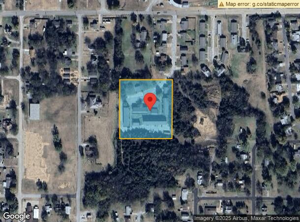  600 N Cedar Ave, Stroud, OK Parcel Map