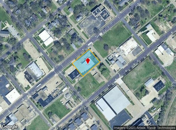 814 Ne Jefferson Ave, Peoria, IL Parcel Map