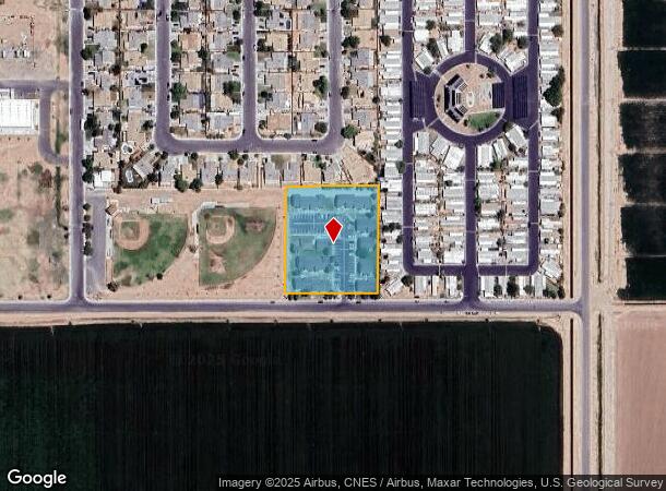  1225 E 7Th St, Holtville, CA Parcel Map