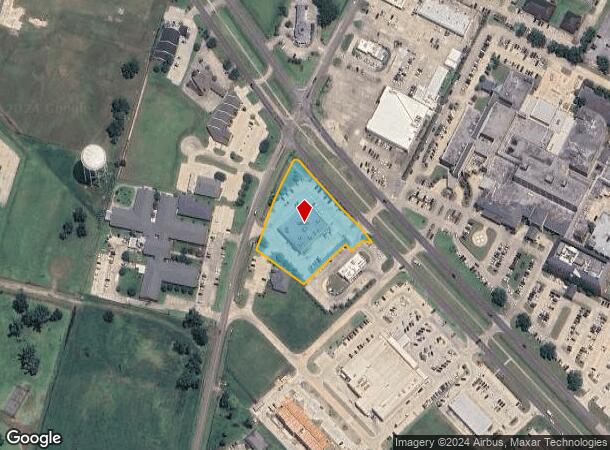  1000 S Acadia Rd, Thibodaux, LA Parcel Map